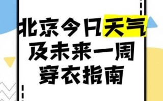 北京未来15天天气_穿衣指南