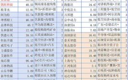 化工龙头股票有哪些_化工龙头股票名单