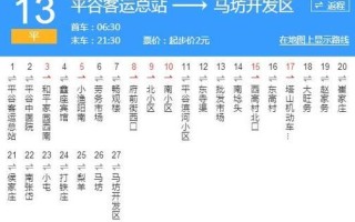 北京公交13路站点_北京13路多久一趟