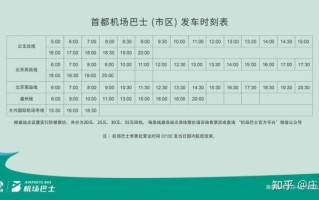 北京机场大巴时刻表_北京机场大巴怎么坐