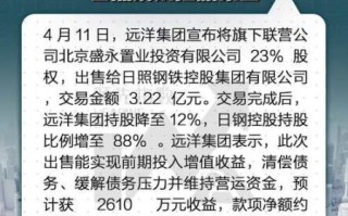 远洋集团股票怎么样_远洋集团股票值得长期持有吗