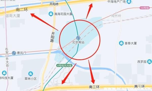 北京南站属于几环_北京南站几环位置-第1张图片-俊逸知识馆