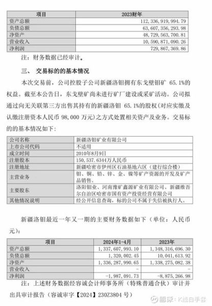 603993股票怎么样_洛阳钼业投资价值-第3张图片-俊逸知识馆