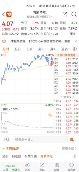 内蒙华电股票股吧_还能买吗-第1张图片-俊逸知识馆