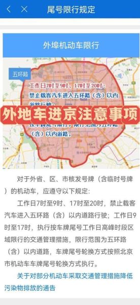 外地车牌能进北京吗_限行政策最新解读-第1张图片-俊逸知识馆