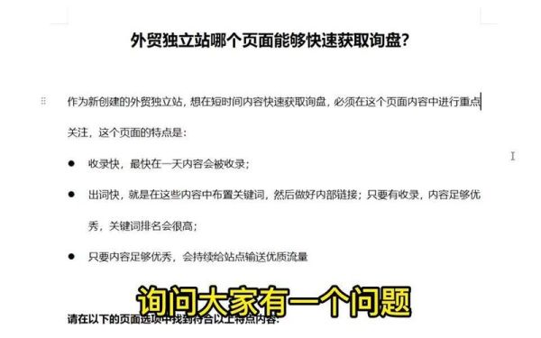 外贸独立站怎么做推广_如何快速获取精准询盘-第1张图片-俊逸知识馆