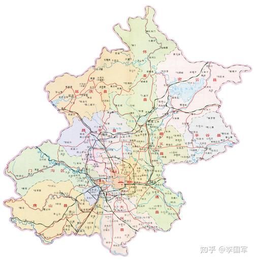北京区域地图怎么划分_北京各区分布图在哪看-第3张图片-俊逸知识馆
