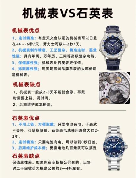 机械表和石英表哪个好_新手怎么选手表品牌-第1张图片-俊逸知识馆