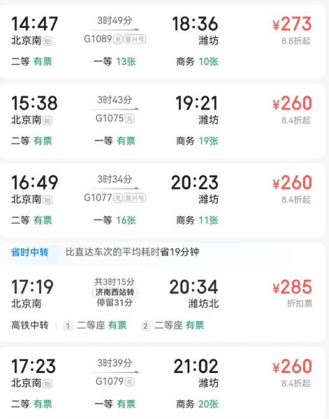 北京到青州高铁时刻表_北京到青州高铁几个小时-第1张图片-俊逸知识馆 北京到青州高铁时刻表_北京到青州高铁几个小时-第1张图片-俊逸知识馆