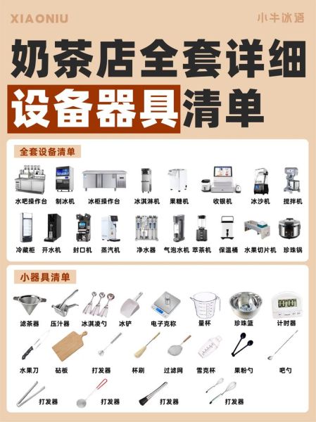 奶茶店加盟费用大概多少钱_开奶茶店需要哪些设备-第1张图片-俊逸知识馆