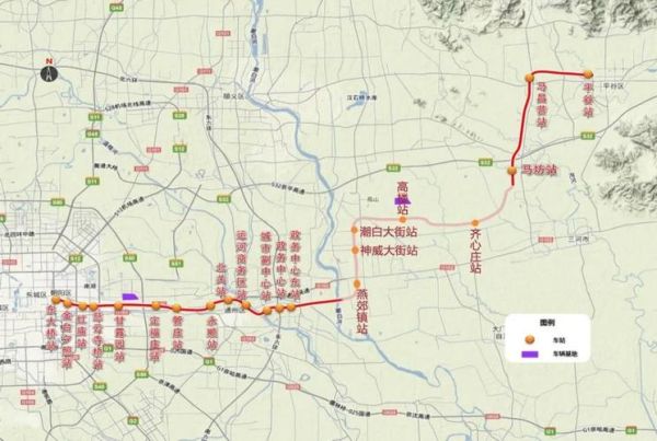 北京地铁22号线最新线路图_22号线开通时间-第1张图片-俊逸知识馆