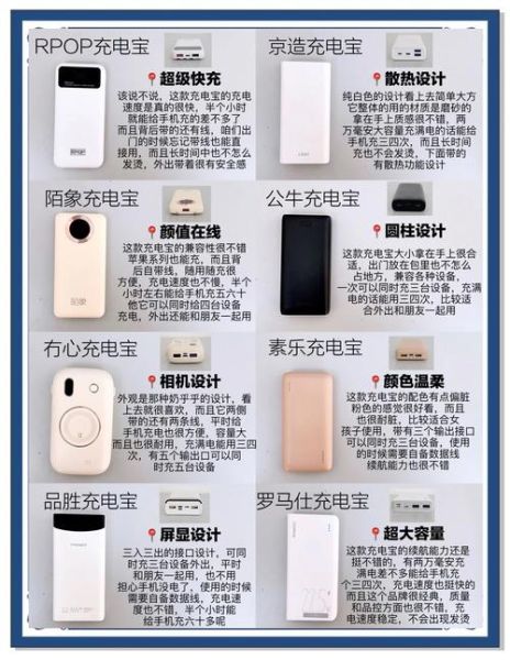 充电宝哪个牌子好_充电宝怎么选-第1张图片-俊逸知识馆