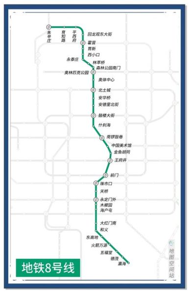 北京8号线地铁首末班车时间_8号线地铁线路图怎么换乘-第3张图片-俊逸知识馆 北京8号线地铁首末班车时间_8号线地铁线路图怎么换乘-第3张图片-俊逸知识馆