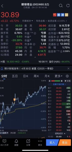 赣锋锂业股票值得买吗_赣锋锂业股票未来走势-第2张图片-俊逸知识馆