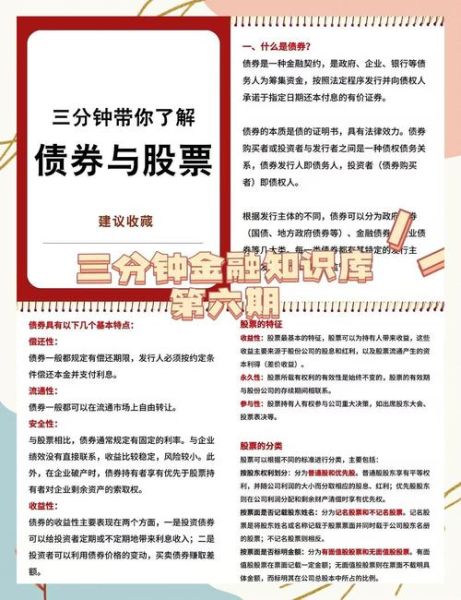 股票和债券的区别_哪个风险更高-第2张图片-俊逸知识馆 股票和债券的区别_哪个风险更高-第2张图片-俊逸知识馆