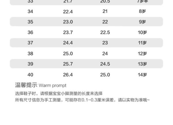 童鞋尺码怎么选_儿童运动鞋哪个牌子好-第2张图片-俊逸知识馆