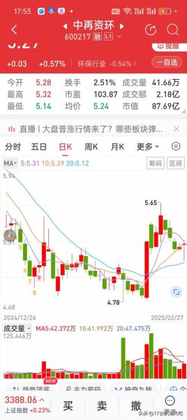中再资环股票怎么样_未来走势预测-第2张图片-俊逸知识馆