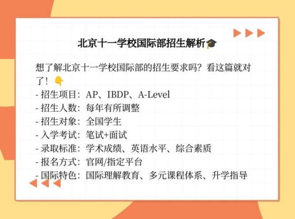 北京十一学校国际部怎么样_如何申请-第3张图片-俊逸知识馆 北京十一学校国际部怎么样_如何申请-第3张图片-俊逸知识馆