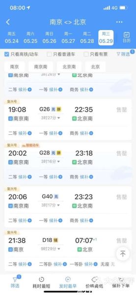 南京到北京火车多久_南京到北京高铁票价-第3张图片-俊逸知识馆 南京到北京火车多久_南京到北京高铁票价-第3张图片-俊逸知识馆