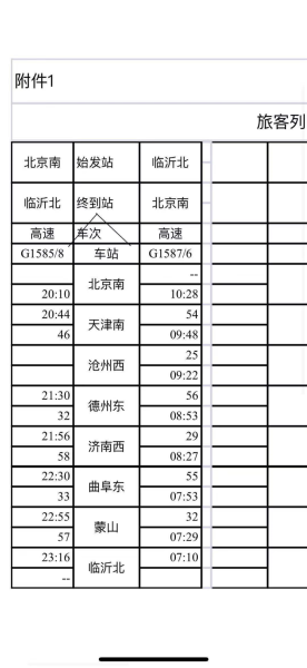 临沂到北京高铁多久_临沂到北京高铁票价-第1张图片-俊逸知识馆