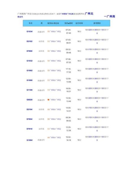 北京到广州火车时刻表查询_高铁票价多少钱-第2张图片-俊逸知识馆 北京到广州火车时刻表查询_高铁票价多少钱-第2张图片-俊逸知识馆