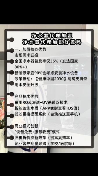 净水器加盟怎么样_净水器加盟赚钱吗-第1张图片-俊逸知识馆