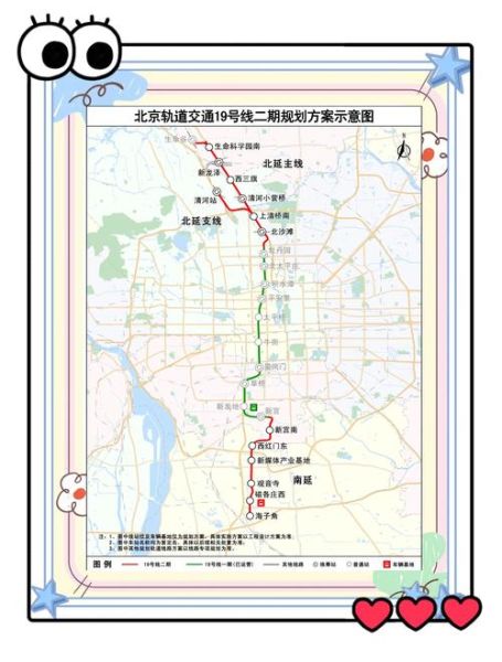 北京地铁19号线站点有哪些_19号线换乘攻略-第2张图片-俊逸知识馆