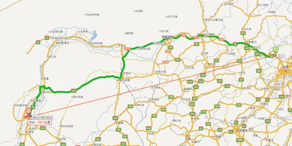 北京到银川多少公里_自驾路线怎么走-第1张图片-俊逸知识馆