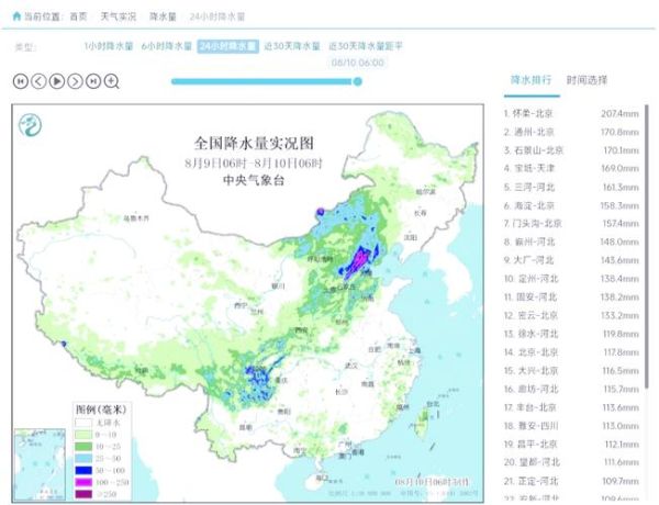北京年降水量是多少毫米_北京年降水量分布特点-第2张图片-俊逸知识馆