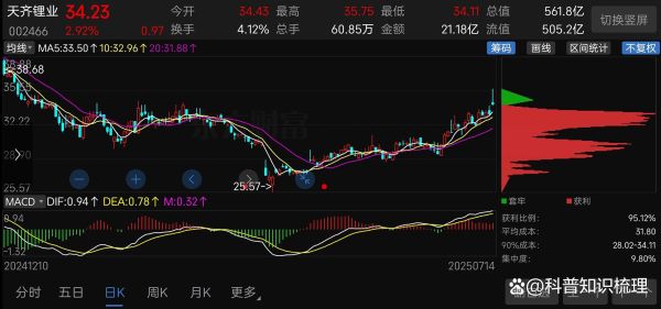 天齐锂业股票还能买吗_天齐锂业未来走势如何-第1张图片-俊逸知识馆