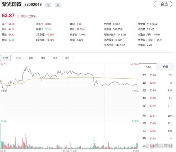 紫光国微股票股吧热议_紫光国微还能买吗-第2张图片-俊逸知识馆