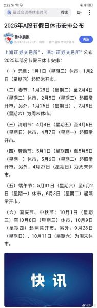 股票交易时间几点到几点_节假日是否休市-第1张图片-俊逸知识馆 股票交易时间几点到几点_节假日是否休市-第1张图片-俊逸知识馆