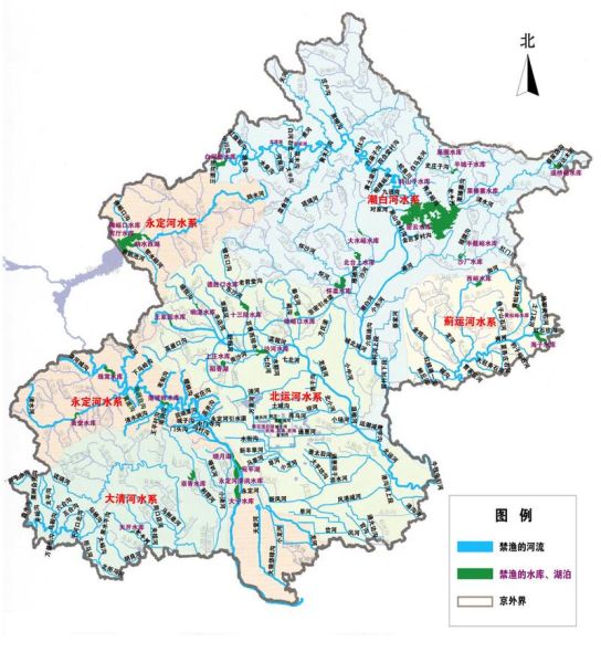 北京水系地图哪里下载_北京河流分布图高清版-第1张图片-俊逸知识馆